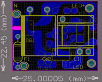 小尺寸非隔離恒流18W【LED凈化燈】燈驅(qū)動方案
